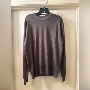 fradi gray wool crew neck sweater sz xxl